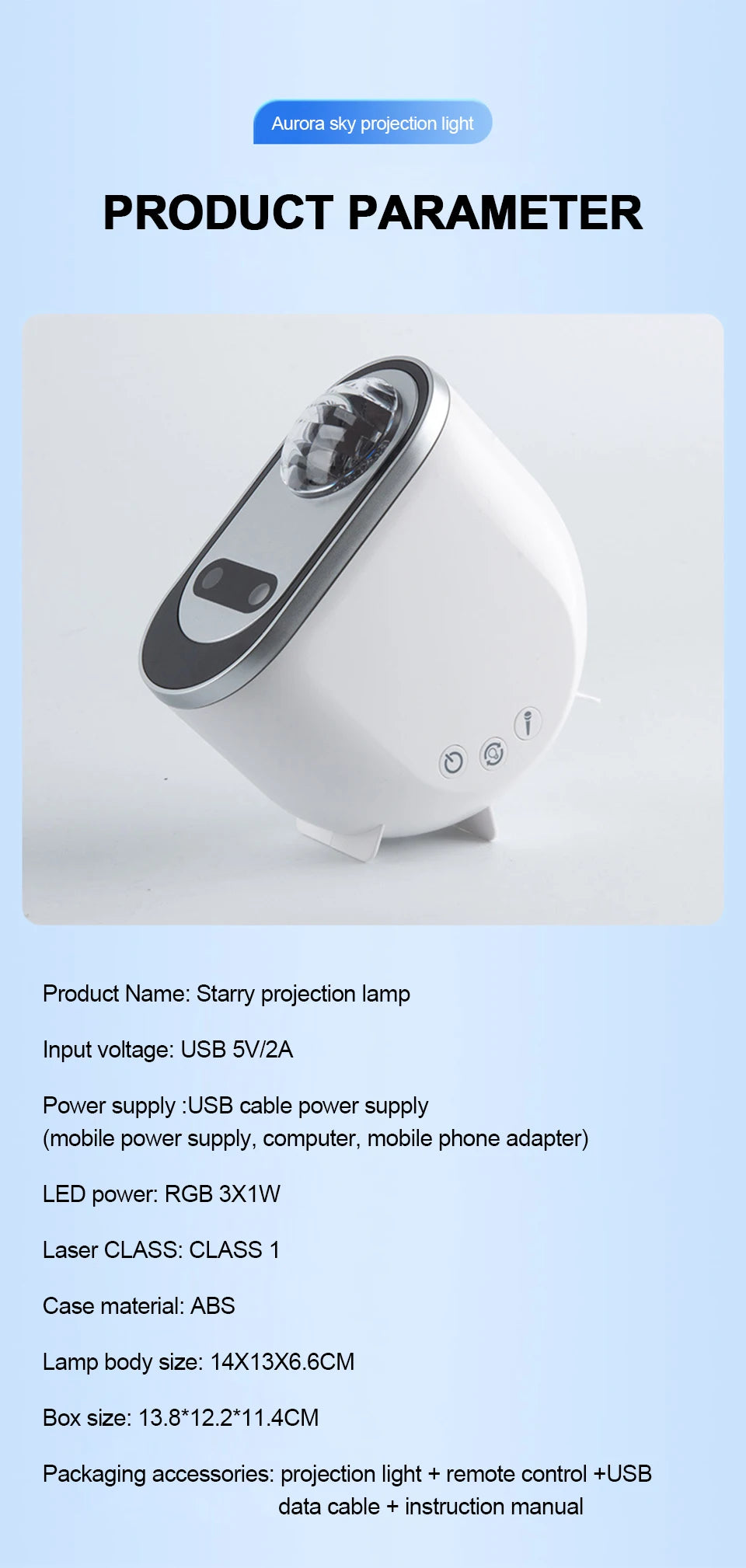 Projetor AuroraGalaxy Premium