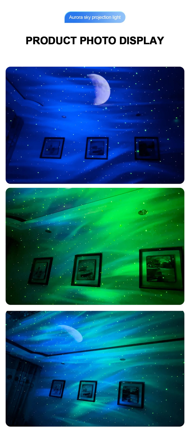Projetor AuroraGalaxy Premium